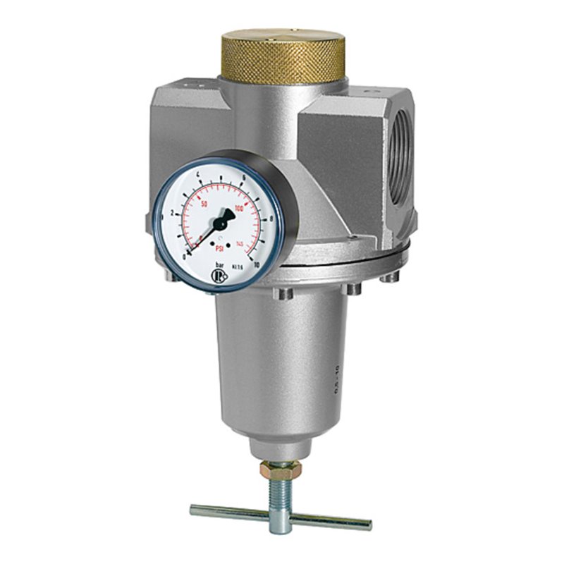 Riegler Druckregler »Standard«, inkl. Mano., BG 4, G 1 1/2, 0,1 - 3 bar