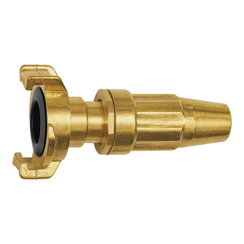 Riegler GEKA-Spritzdüse mit Kupplungsanschluss, Messing blank, DN 13