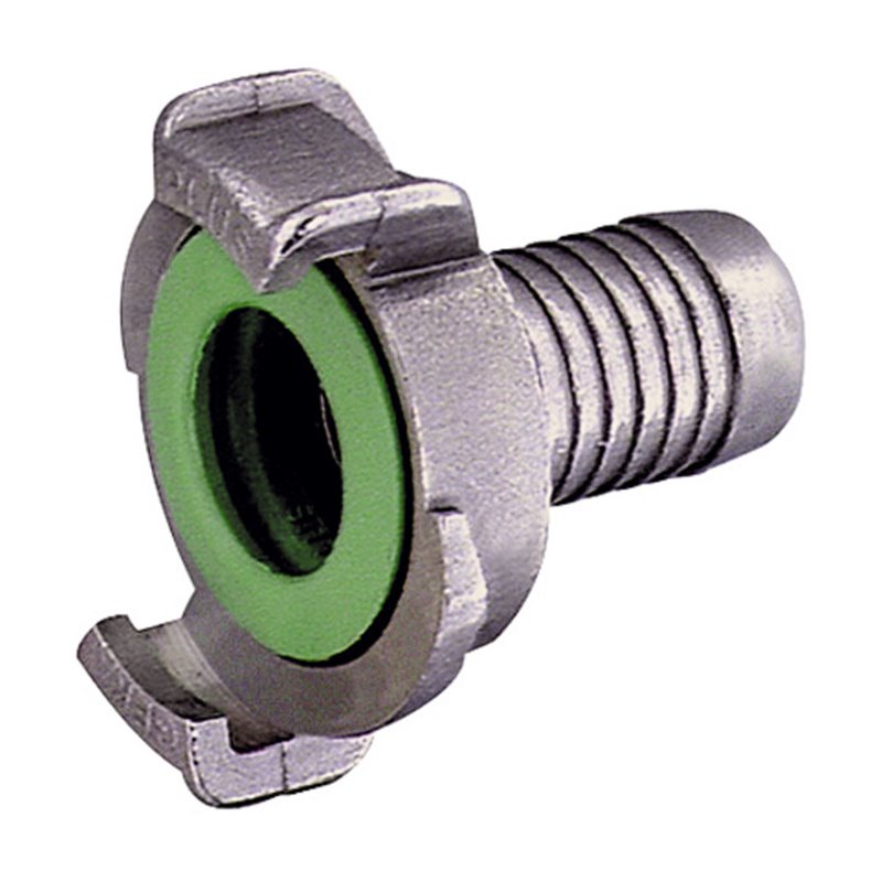 Riegler GEKA-Schlauchstück, starr, Edelstahl, LW 32