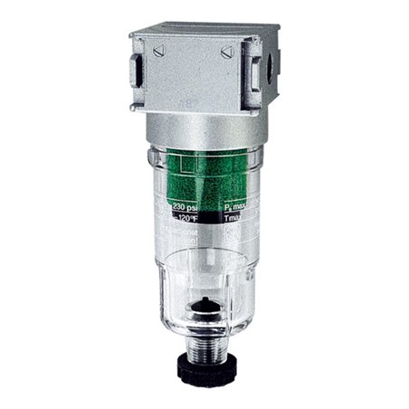Riegler Mikrofilter  »multifix-mini « mit PC-Behälter, 0,01  µm, BG 0, G 1/4