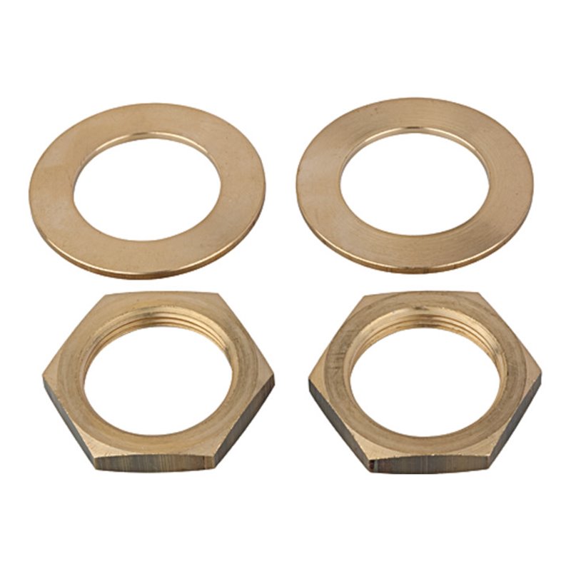 Riegler Haltewinkel mit Mutter und Scheibe für G 1/2