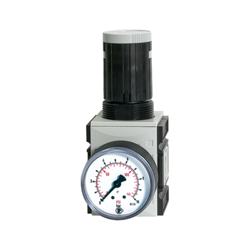 Riegler Druckregler, durchg. Druckvers. »FUTURA«, BG 1, G 1/4, 0,5-16 bar