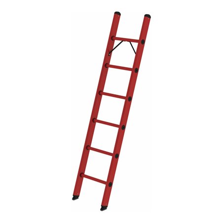 MUNK Sprossen-Anlegeleiter GFK ohne Traverse