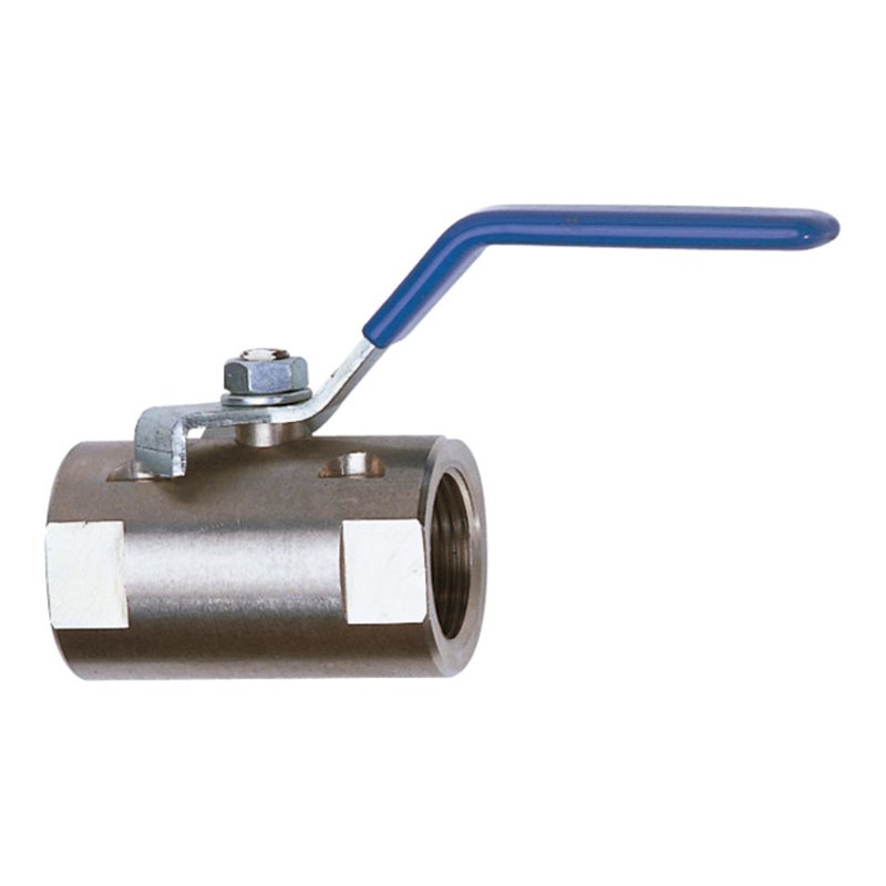 Riegler Edelstahlkugelhahn, 1-teilig, reduzierter Durchgang, G 2