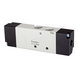 Riegler 5/3-Wegeventil, pneumatisch, »4A«, Mitte belü., G 1/4, 950l/min