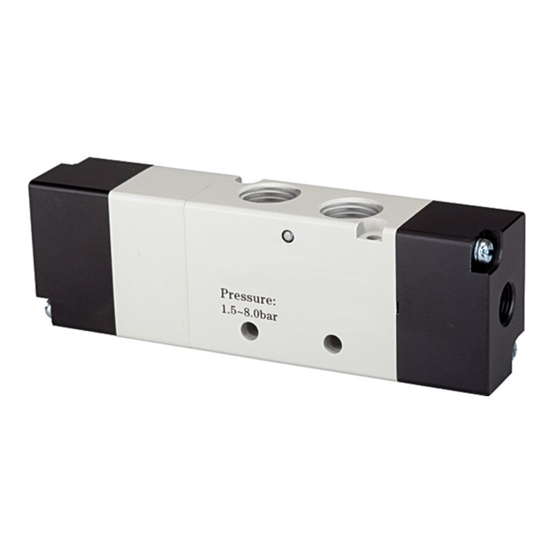 Riegler 5/3-Wegeventil, pneumatisch, »4A«, Mitte belü., G 1/4, 950l/min