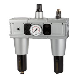 Riegler Wartungseinheit 3-tlg. »multifix« mit Metallbehälter, BG 5, G 1