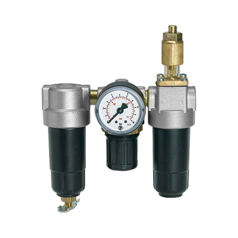 Riegler Wartungseinheit 3-tlg. »Standard-mini« mit Metallbehälter, G 1/8