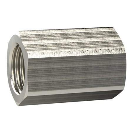 Riegler Muffe mit Außensechskant, G 2, SW 70, Messing vern.