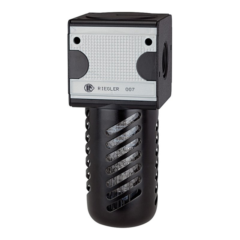 Riegler Aktivkohlefilter »multifix«, PC-Behälter, Schutzkorb, BG 1, G 1/4