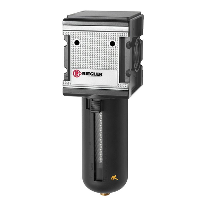 Riegler Aktivkohlefilter »multifix«, PC-Behälter, Schutzkorb, BG 4, G 1