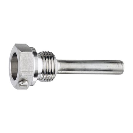 Riegler Schutzrohr zum Einschrauben G 1/2, L1  160 mm, CrNi-Stahl 1.4571