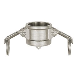 Riegler Kamlok-Verschlusskappe, Typ DC, ES 1.4401, für Stecker-Ã˜ 64 mm