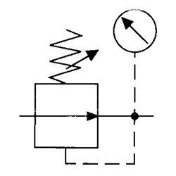 Riegler Edelstahl-Druckregler 1.4571, flüssige Medien, G 1/4, 0,1 - 2 bar