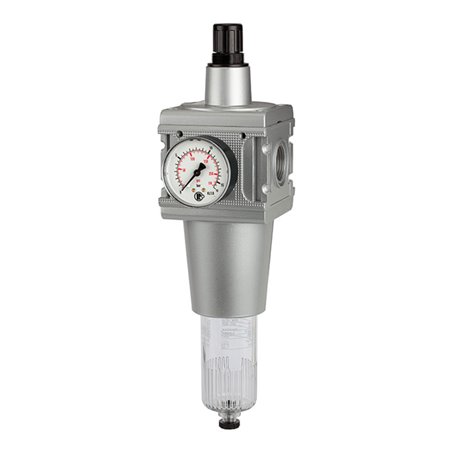 Riegler Filterregler »multifix«, PC-Behälter, BG 5, G 1, 0,2 - 6 bar, HA