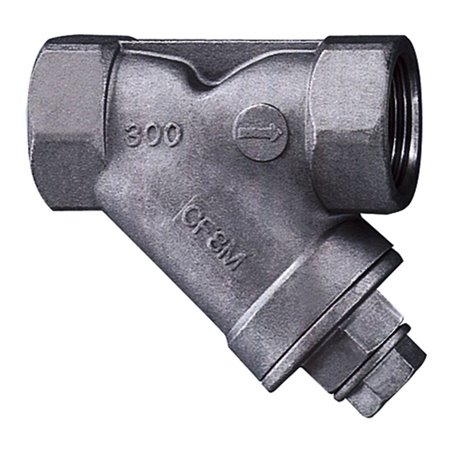 Riegler Schmutzfänger, Edelstahl, MW 0,6 mm, G 1/4, DN 8