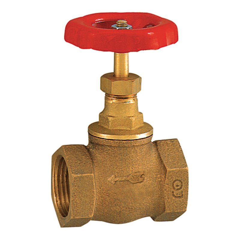 Riegler Muffen-Absperrventil, Messing, G 1 1/4, DN 32