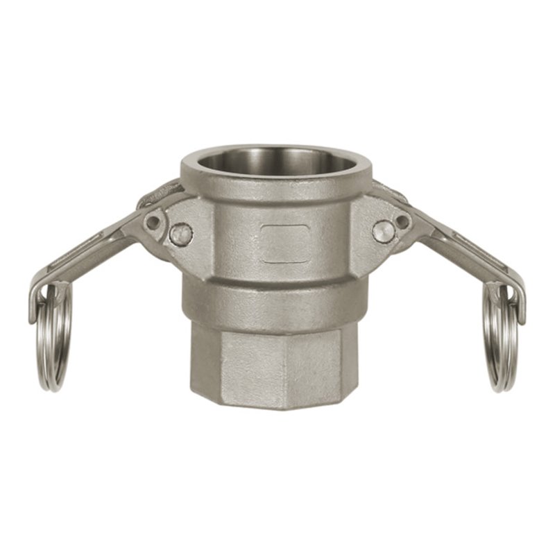 Riegler Kamlok-Schnellkupplungsdose mit IG, Typ D, ES 1.4401, G 4