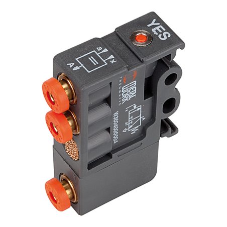 Riegler Pneumatik Logikelement, YES, Technopolymer, DN 2,7