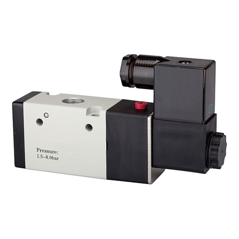 Riegler 3/2-Wegeventil elektropneum., monost., NO, G1/4, 24VDC, 1300l/min