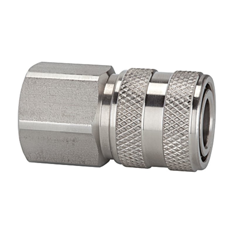 Riegler Schnellverschlusskupplung NW 7,2, Edelstahl 1.4305, G 1/2 IG