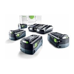 Festool Energie-Set SYS 18V 4x5,0/TCL 6 DUO
