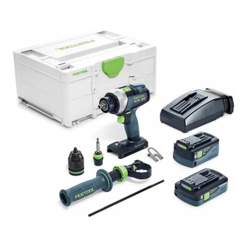 Festool Akku-Bohrschrauber TDC 18/4 5,0/4,0 I-Plus QUADRIVE