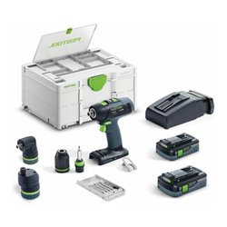 Festool Akku-Bohrschrauber T 18+3 HPC 4,0 I-Set