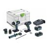 Festool Akku-Schrauber- und Bohrer-Set TID 18 5,0/4,0-Set TPC 18/4