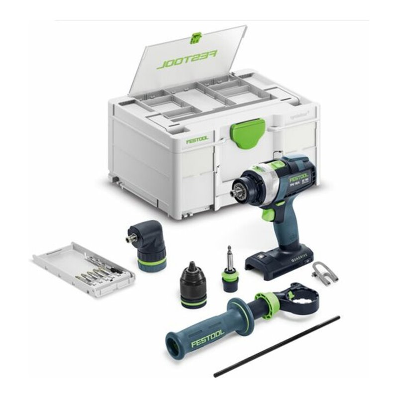 Festool Akku-Schlagbohrschrauber TPC 18/4 I-Basic-Set QUADRIVE