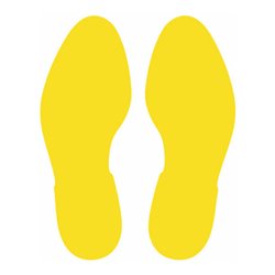 Eichner Bodenmarkierung Fußabdruck links+rechts