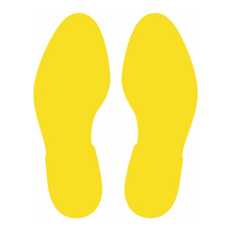 Eichner Bodenmarkierung Fußabdruck links+rechts