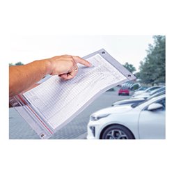 Eichner PVC-Magnetsichttasche transparent A5 que