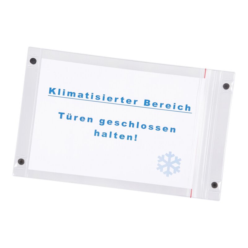 Eichner Transparente Magnettasche