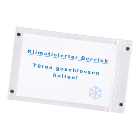 Eichner Transparente Magnettasche