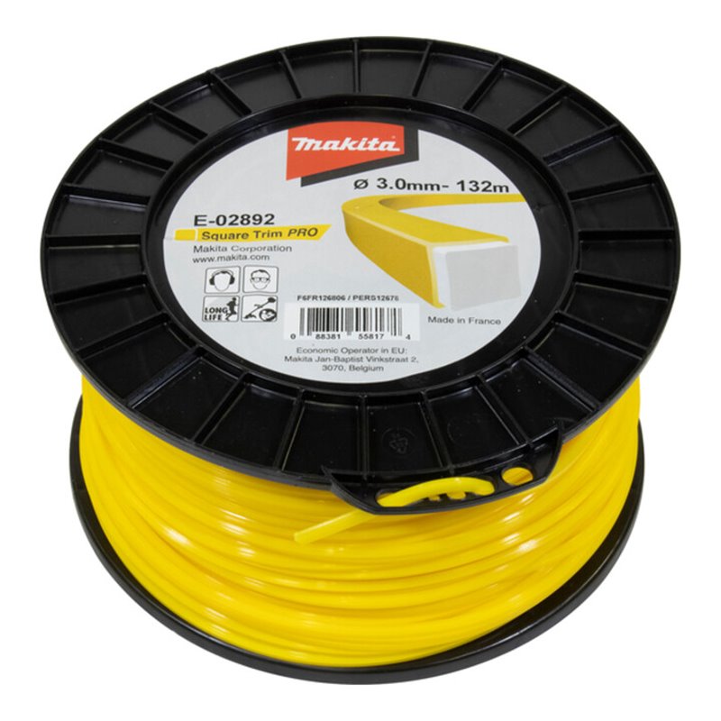 Makita Mähfaden 4kant 3,0mmx132m