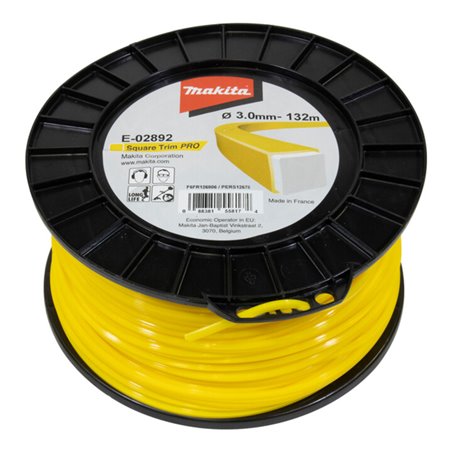 Makita Mähfaden 4kant 3,0mmx132m