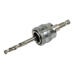 Makita EZYCHANGE Adapter + HSS Bohrer 6-kant Länge 85mm