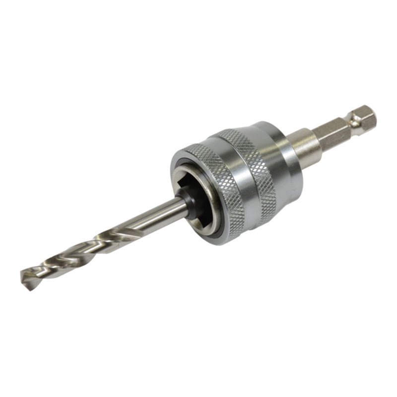 Makita EZYCHANGE Adapter + HSS Bohrer 6-kant Länge 85mm