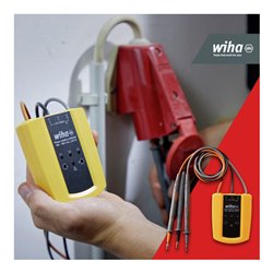 Wiha Durchgangsprüfer bis 400 V AC, CAT II inkl. 2x AAA-Batterien