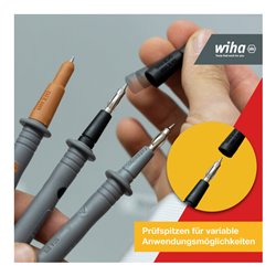 Wiha Durchgangsprüfer bis 400 V AC, CAT II inkl. 2x AAA-Batterien