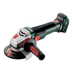 Metabo Akku-Winkelschleifer WB 18 LTX BL 15-125 Quick mit Bremse, Schnellspannmutter, drehbarem Akkupack  Karton