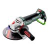 Metabo Akku-Winkelschleifer WPBA 18 LTX BL 15-180 Quick DS mit Bremse, Schnellspannmutter, drehbarem Akkupack, Totmannschalter m