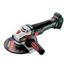 Metabo Akku-Winkelschleifer WB 18 LTX BL 15-180 Quick mit Bremse, Schnellspannmutter, drehbarem Akkupack metaBOX 165 L