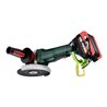Metabo Akku-Winkelschleifer WPBA 18 LTX BL 15-150 Quick DS mit Bremse, Schnellspannmutter, drehbarem Akkupack, Totmannschalter m