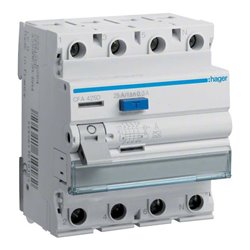 Hager FI-Schutzschalter 4pol. 25A/300mA,6kA CFA425D