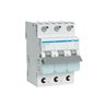 Hager Leitungsschutzschalter 3p. B-16A,6kA,3M QC MBS316