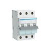 Hager Leitungsschutzschalter 3pol. C-10A, 6kA MCN310