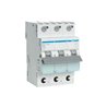 Hager Leitungsschutzschalter 3p. C-16A 6kA 3M QC MCS316