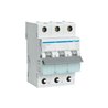 Hager Leitungsschutzschalter 3p. C-25A 6kA 3M QC MCS325